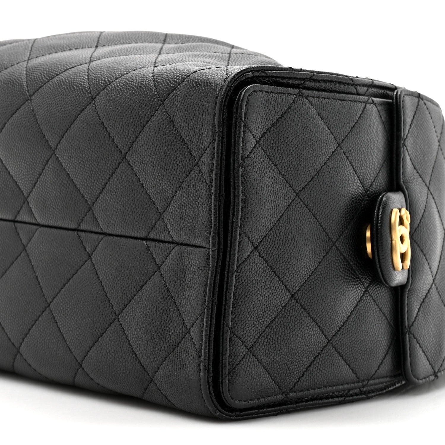 Chanel Caviar Quilted Small Chanel 25 Handbag Black 9 of 12