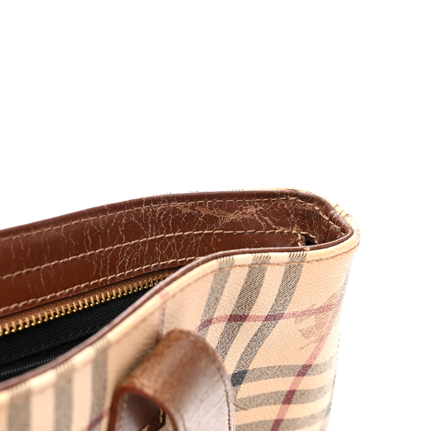 Haymarket Check Tote Brown