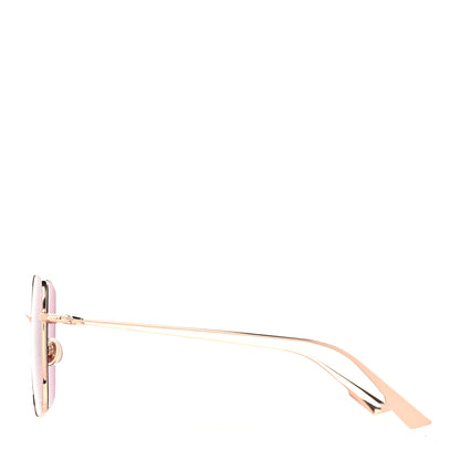 Christian Dior Metal Stellaire 1 Square Sunglasses Gold 3 of 7