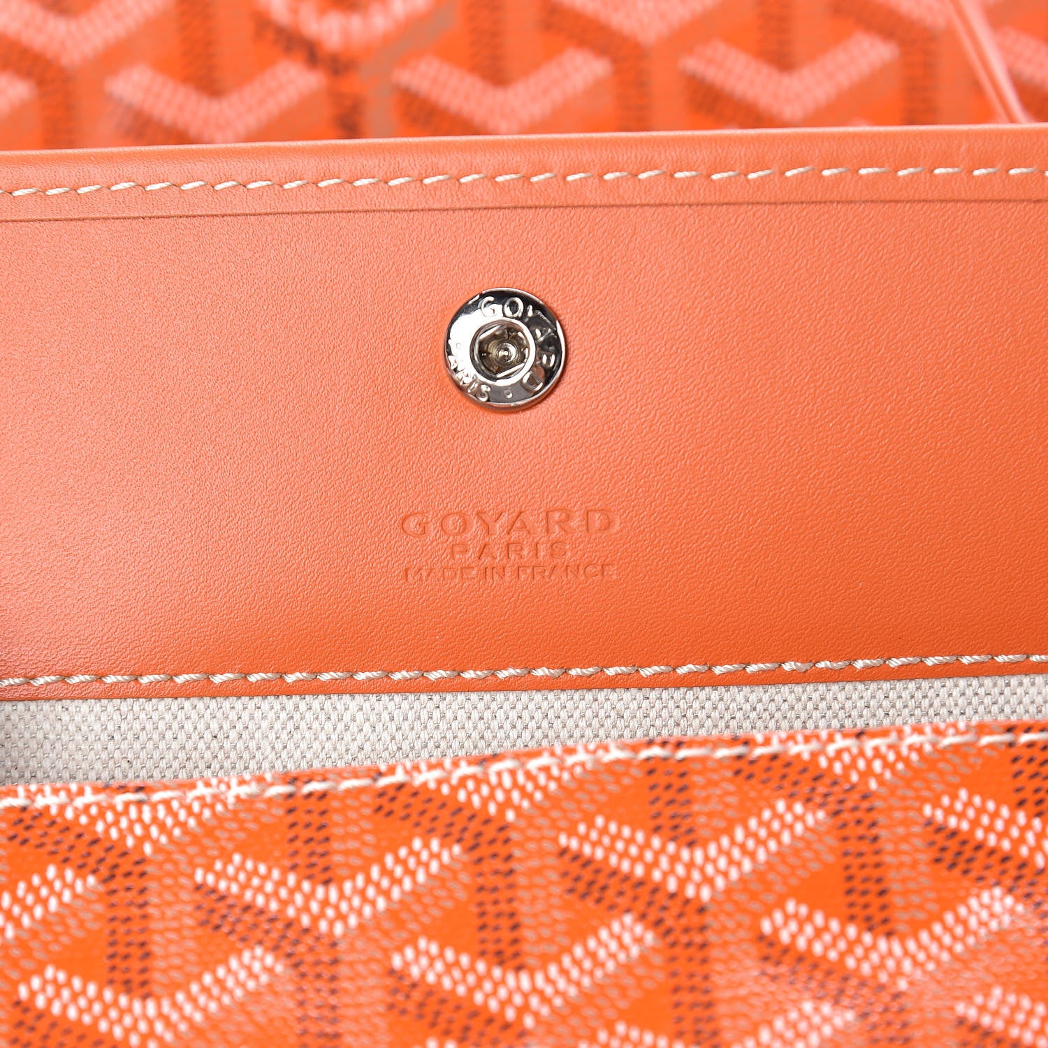 Goyard Goyardine Saint Louis PM Orange 9 of 11
