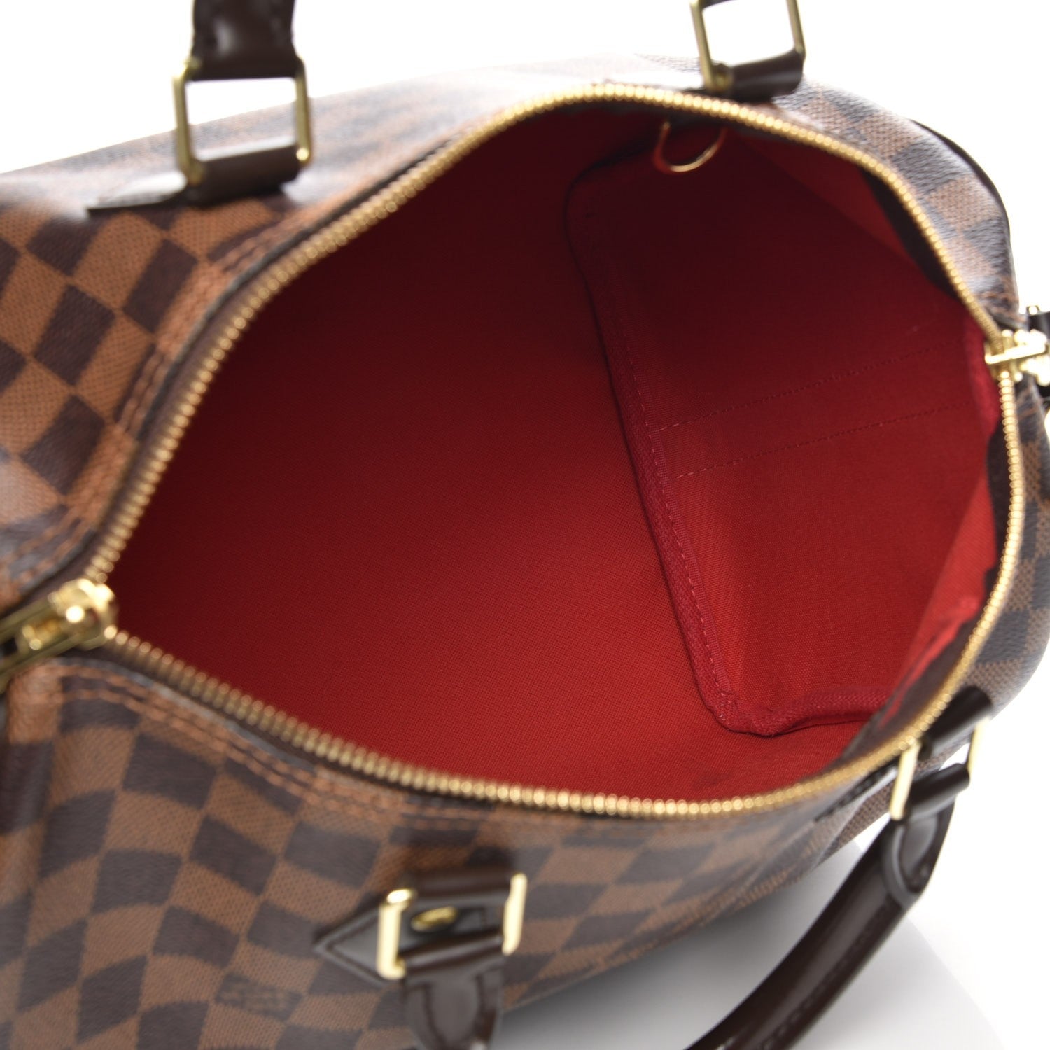 Louis Vuitton Damier Ebene Speedy Bandouliere 30 7 of 8
