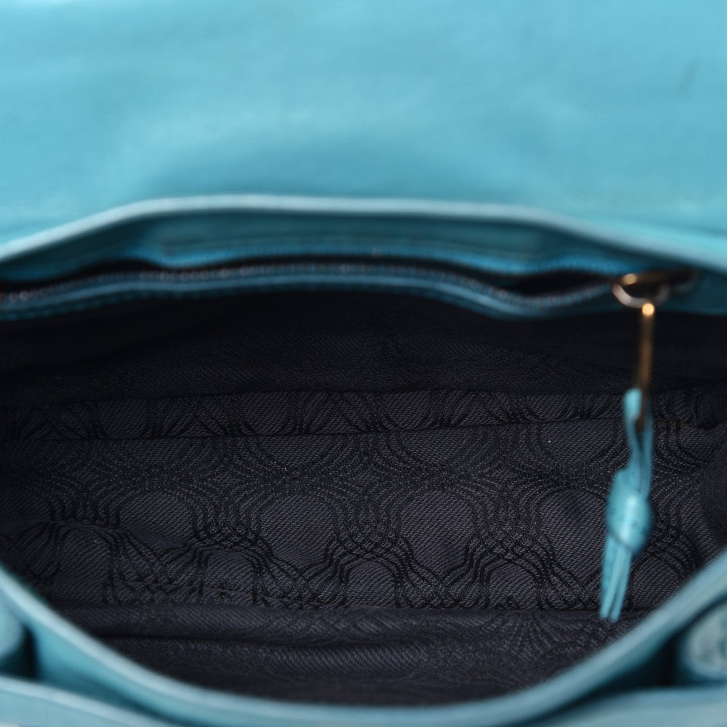 Lambskin PS1 Mini Pouch Messenger Bag Lagoon