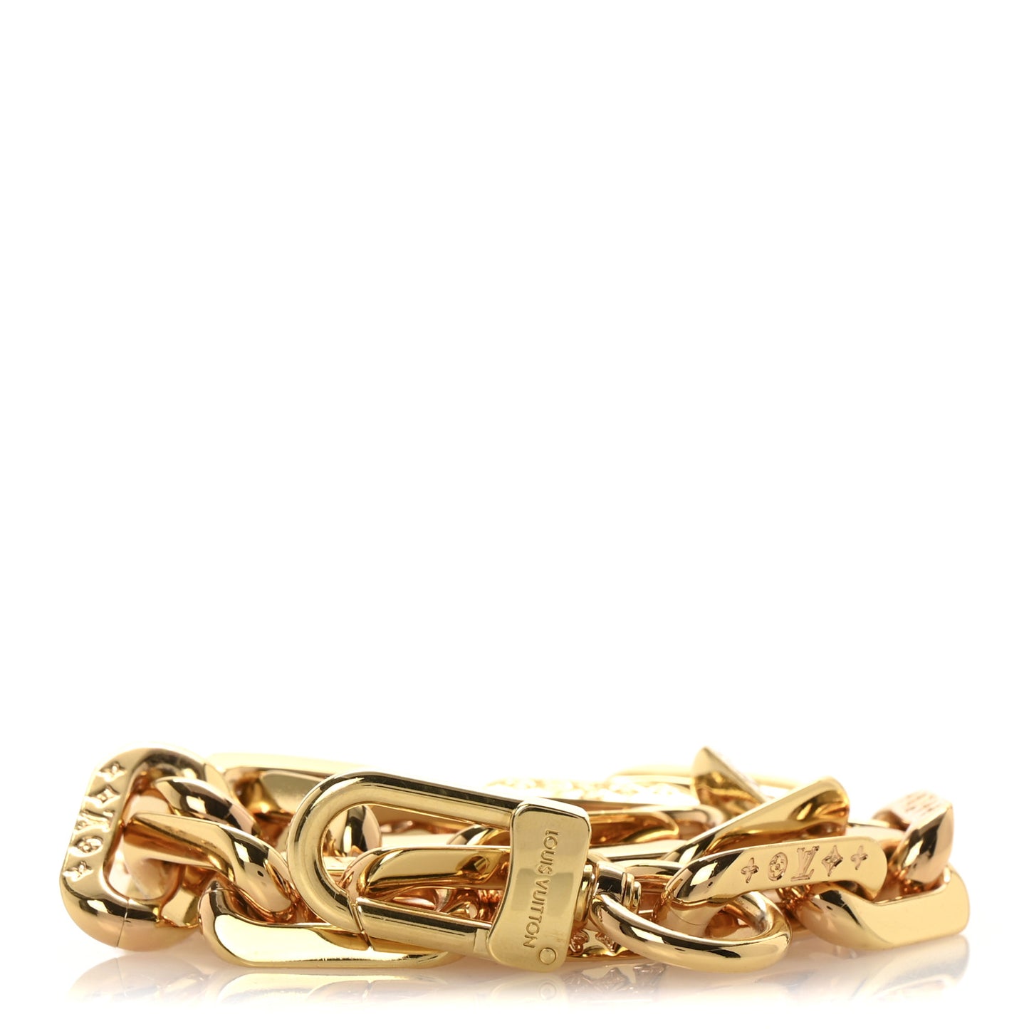 Metal Coussin PM Chain Strap Gold