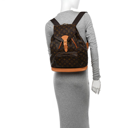 Louis Vuitton Monogram Montsouris GM Backpack 2 of 11