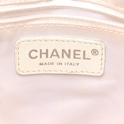 Chanel Lambskin Woven Medium Ultimate Soft Sombrero Hobo White 6 of 13