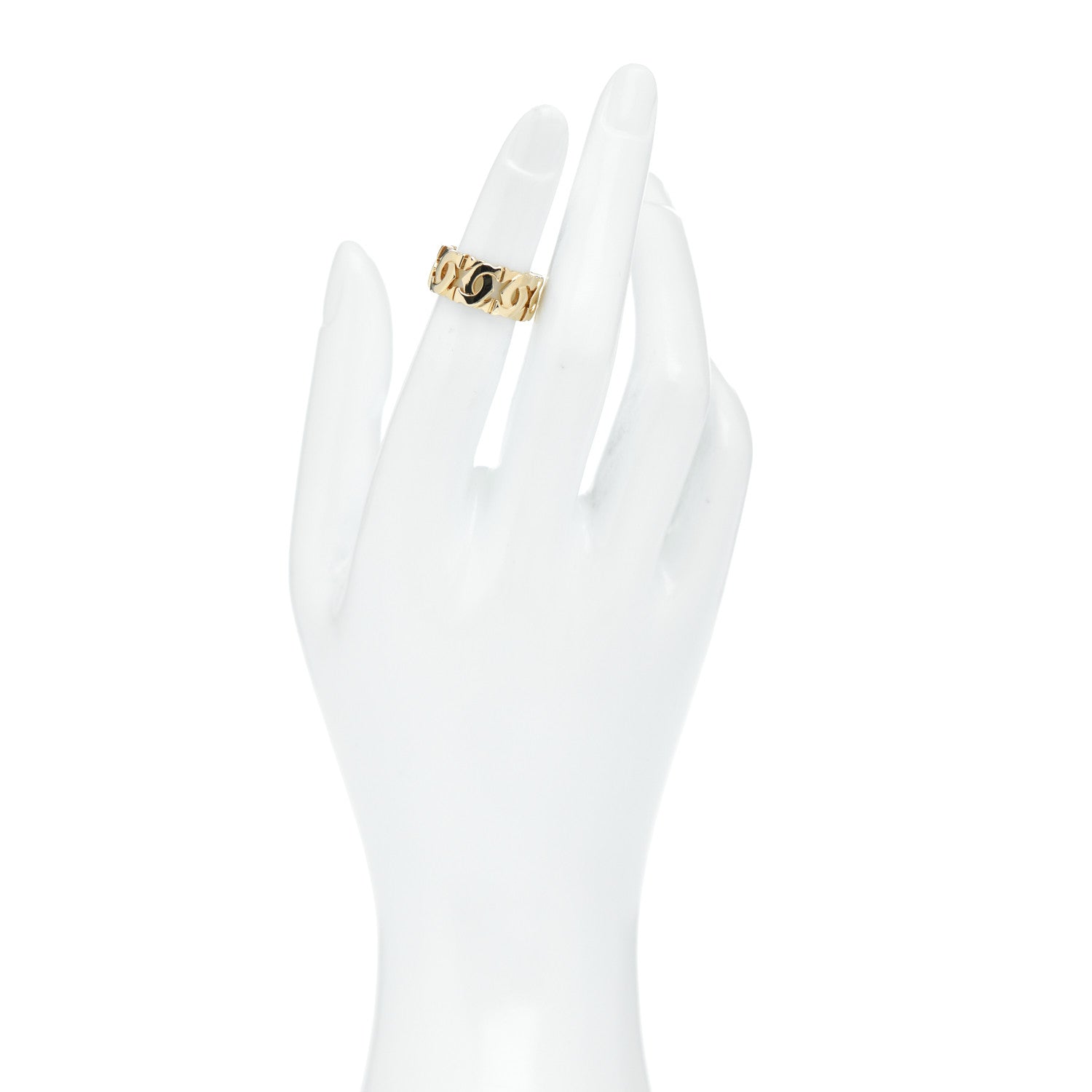 Cartier 18K Yellow Gold C De Cartier Ring 47 4 2 of 4