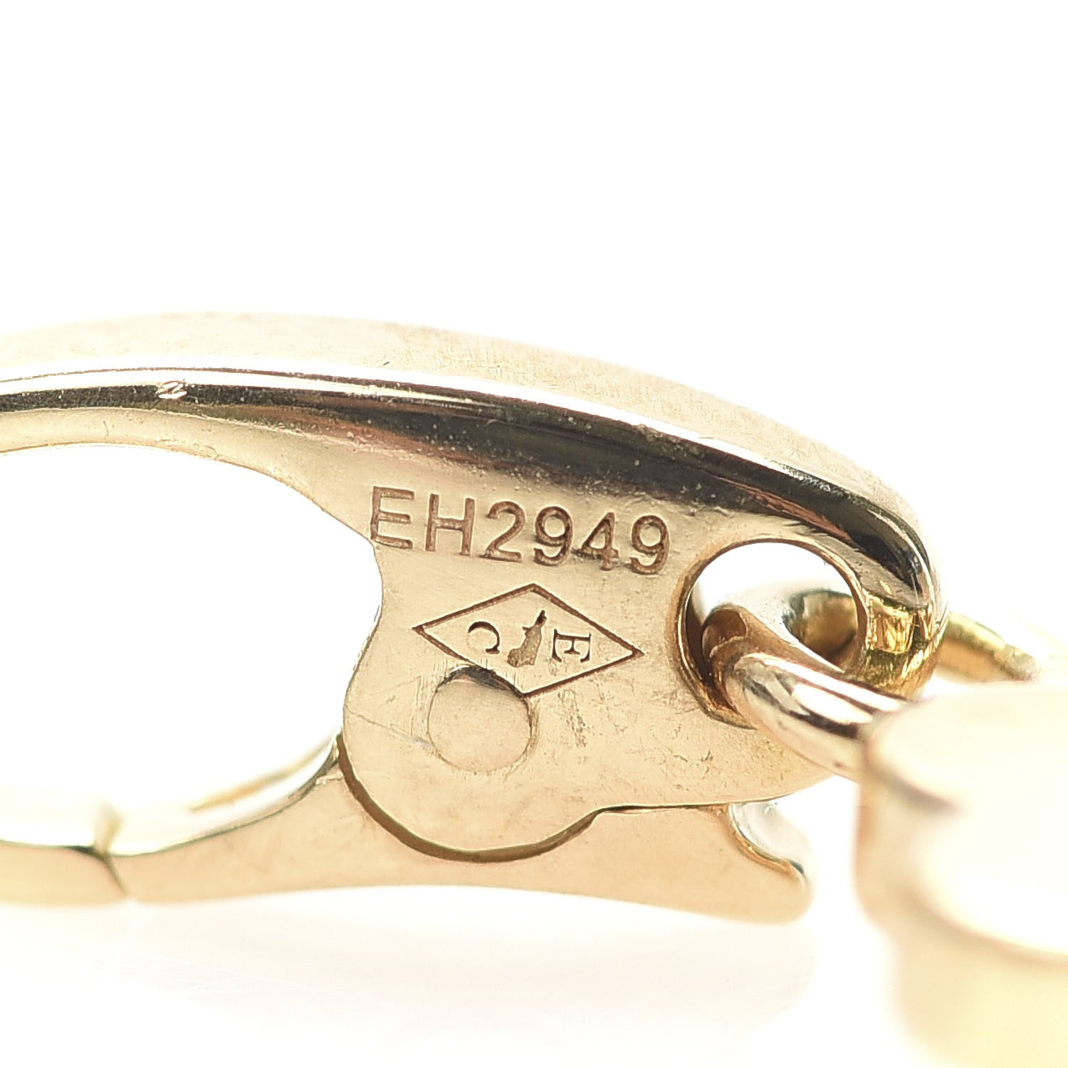 Cartier 18K Yellow Gold Four Leaf Clover Charm 5 of 6