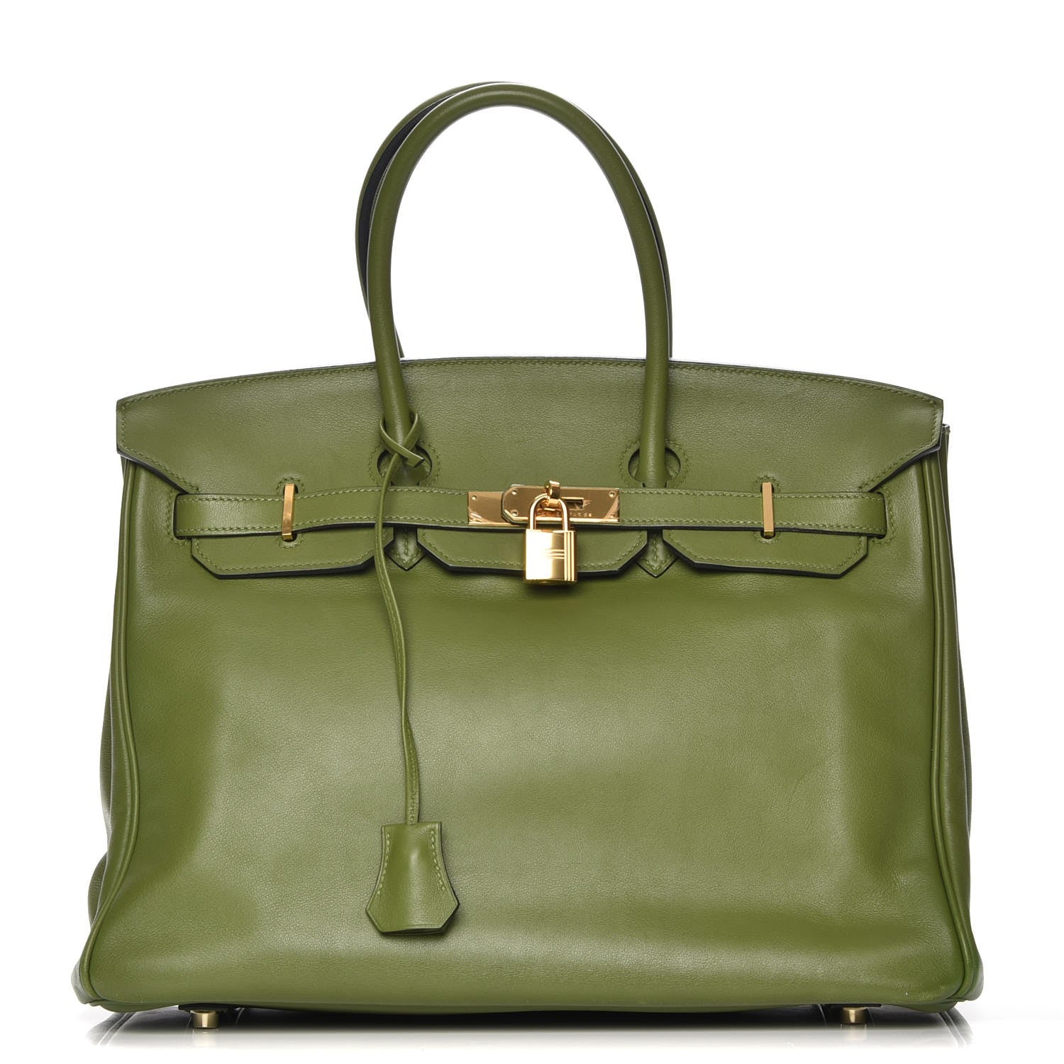 Hermes Veau Swift Birkin 35 Pelouse 1 of 35