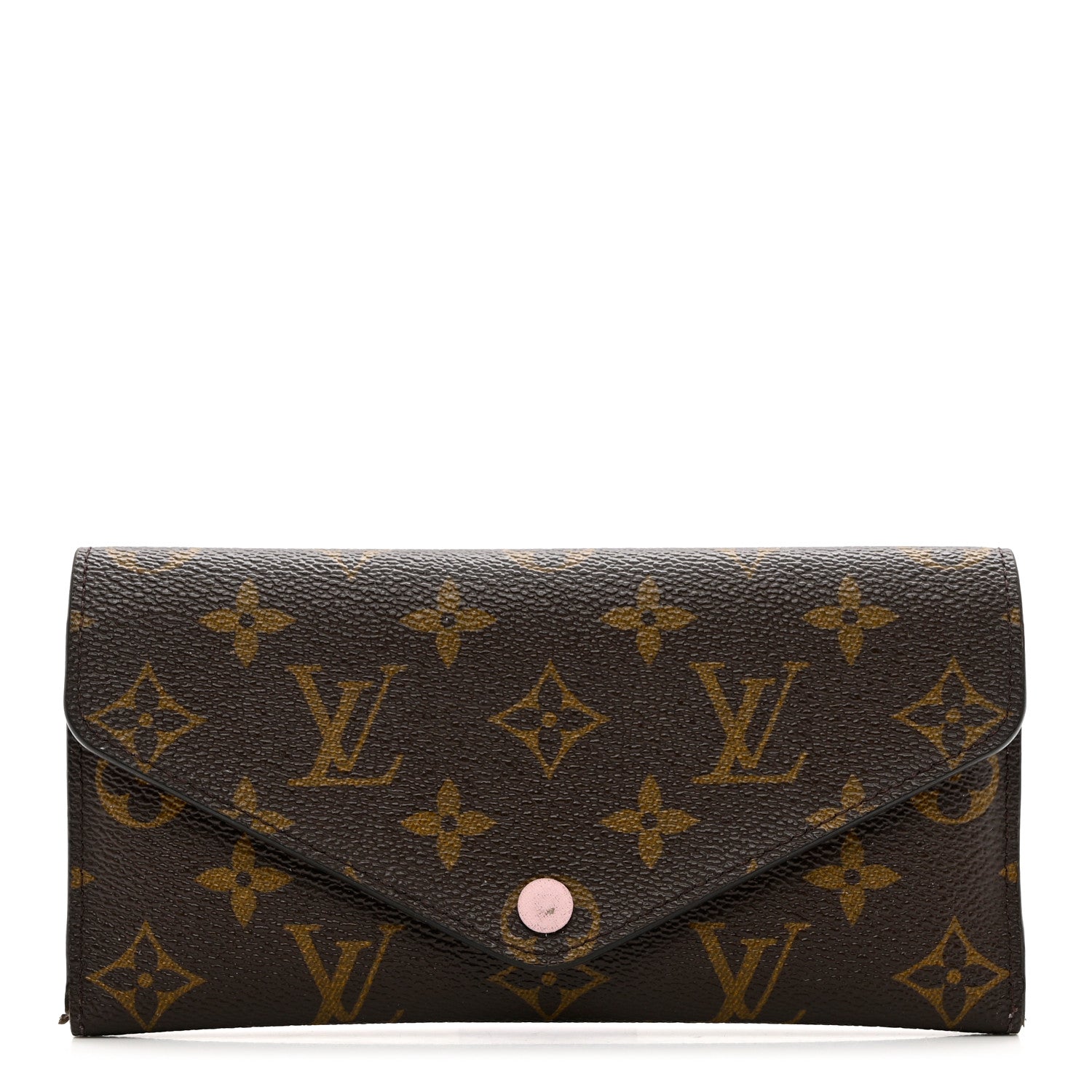 Louis Vuitton Monogram Josephine Wallet Rose Ballerine 1 of 10