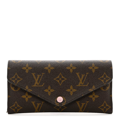 Louis Vuitton Monogram Josephine Wallet Rose Ballerine 1 of 10