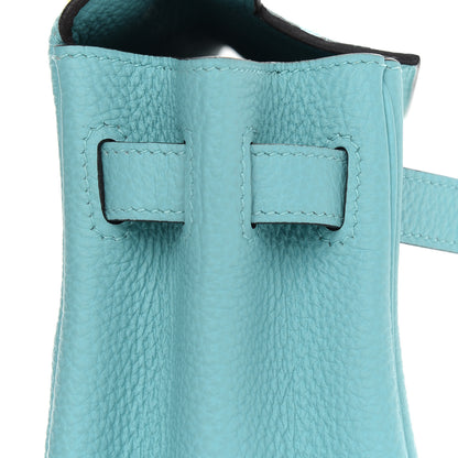 Hermes Togo Kelly Retourne 32 Bleu Atoll 17 of 40