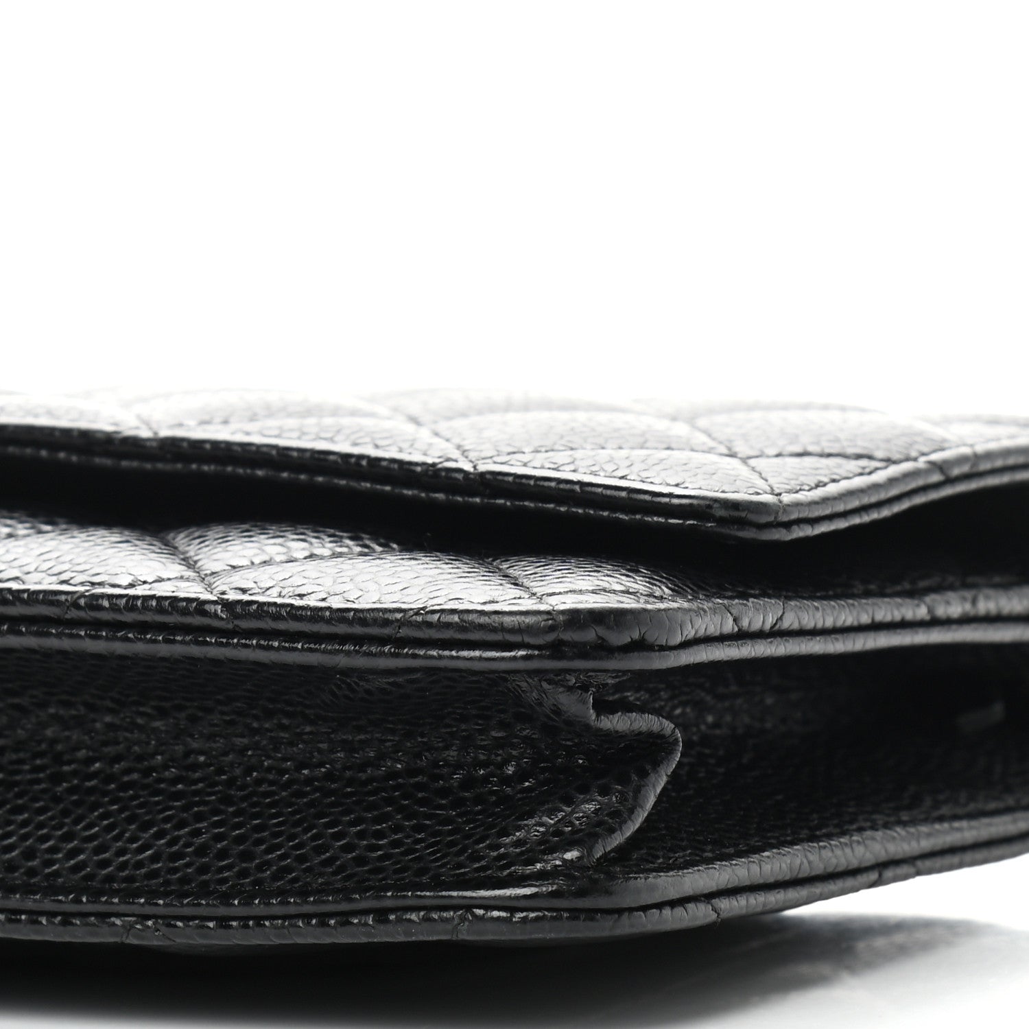 Chanel Caviar Quilted Wallet On Chain WOC Black 10 of 10