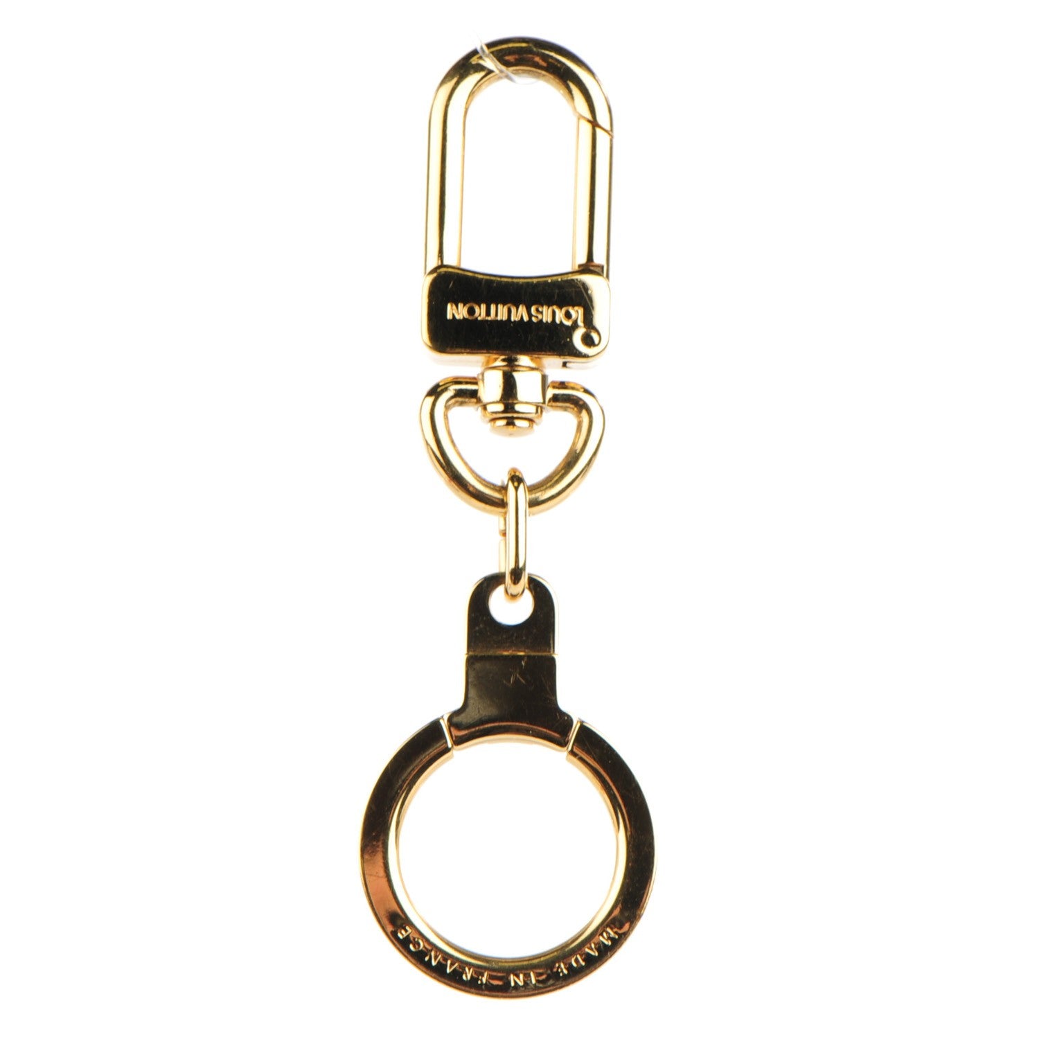 Louis Vuitton Pochette Extender Key Ring Gold 1 of 4