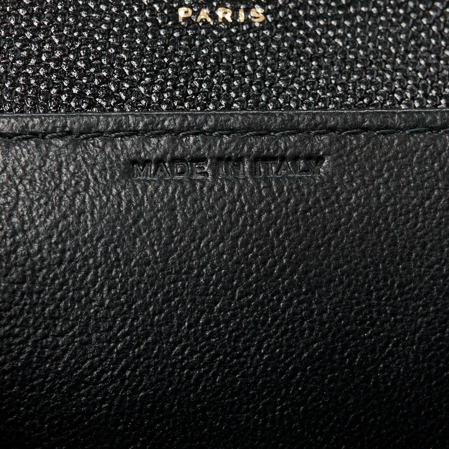 Grain De Poudre Uptown Chain Wallet Black