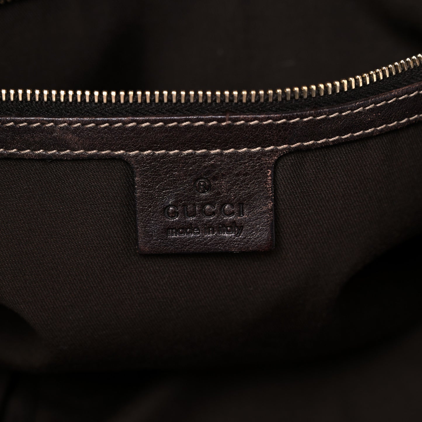 Monogram Large Positano Tote Brown