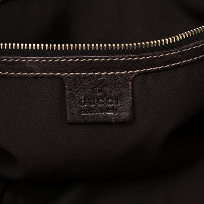 Gucci Monogram Large Positano Tote Brown 6 of 21