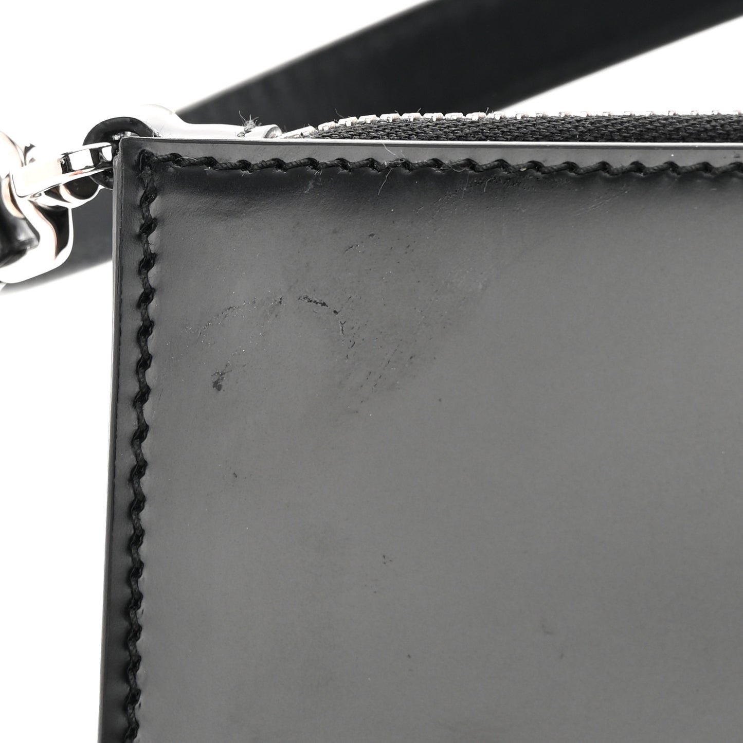 Spazzolato Mini Shoulder Bag Black