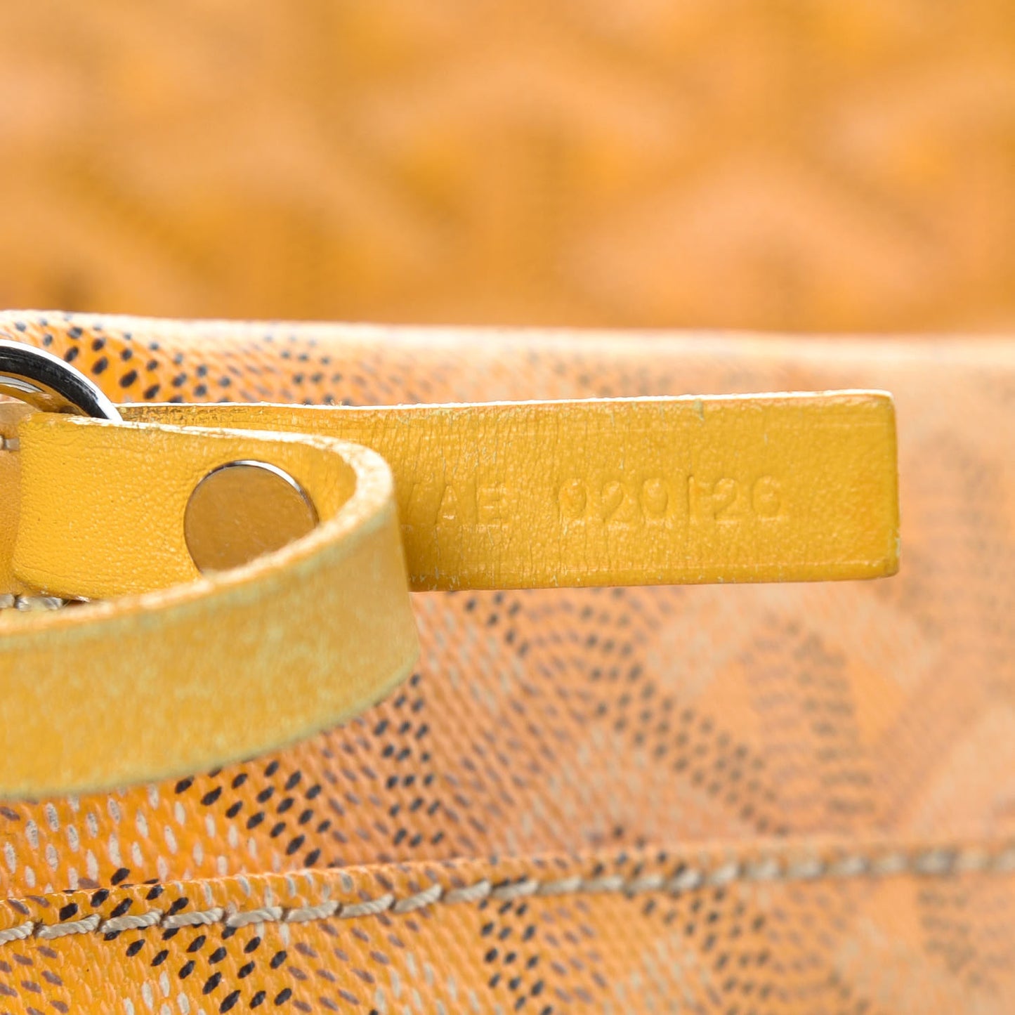 Goyardine Saint Louis PM Yellow