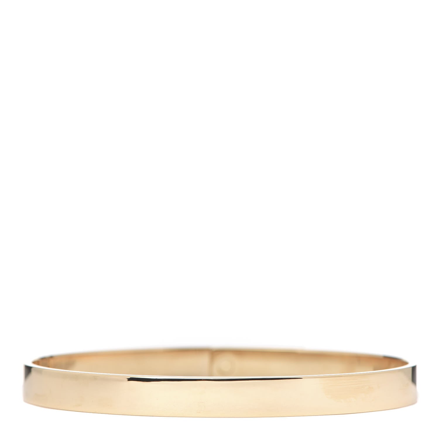 Hermes 18K Yellow Gold Diamond PM Kelly Bracelet SH 3 of 6