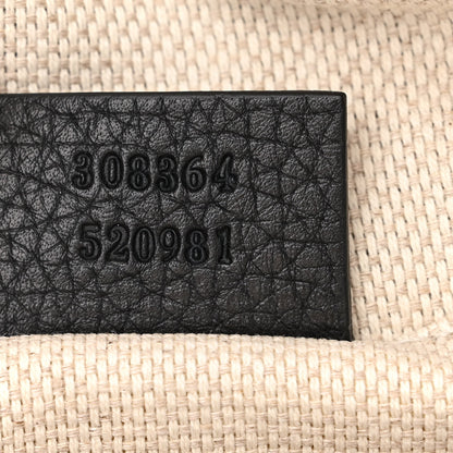 Gucci Pebbled Calfskin Small Soho Disco Bag Black 7 of 10