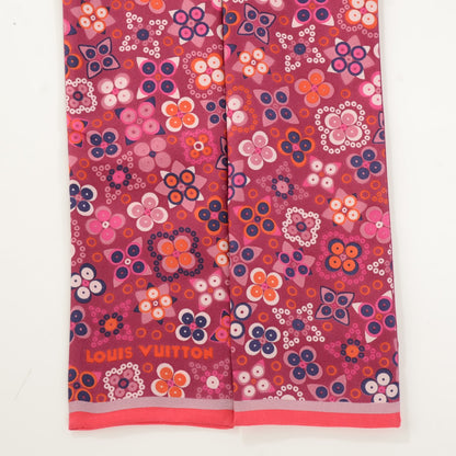 Louis Vuitton Silk Aiyana Bandeau Plum 3 of 4
