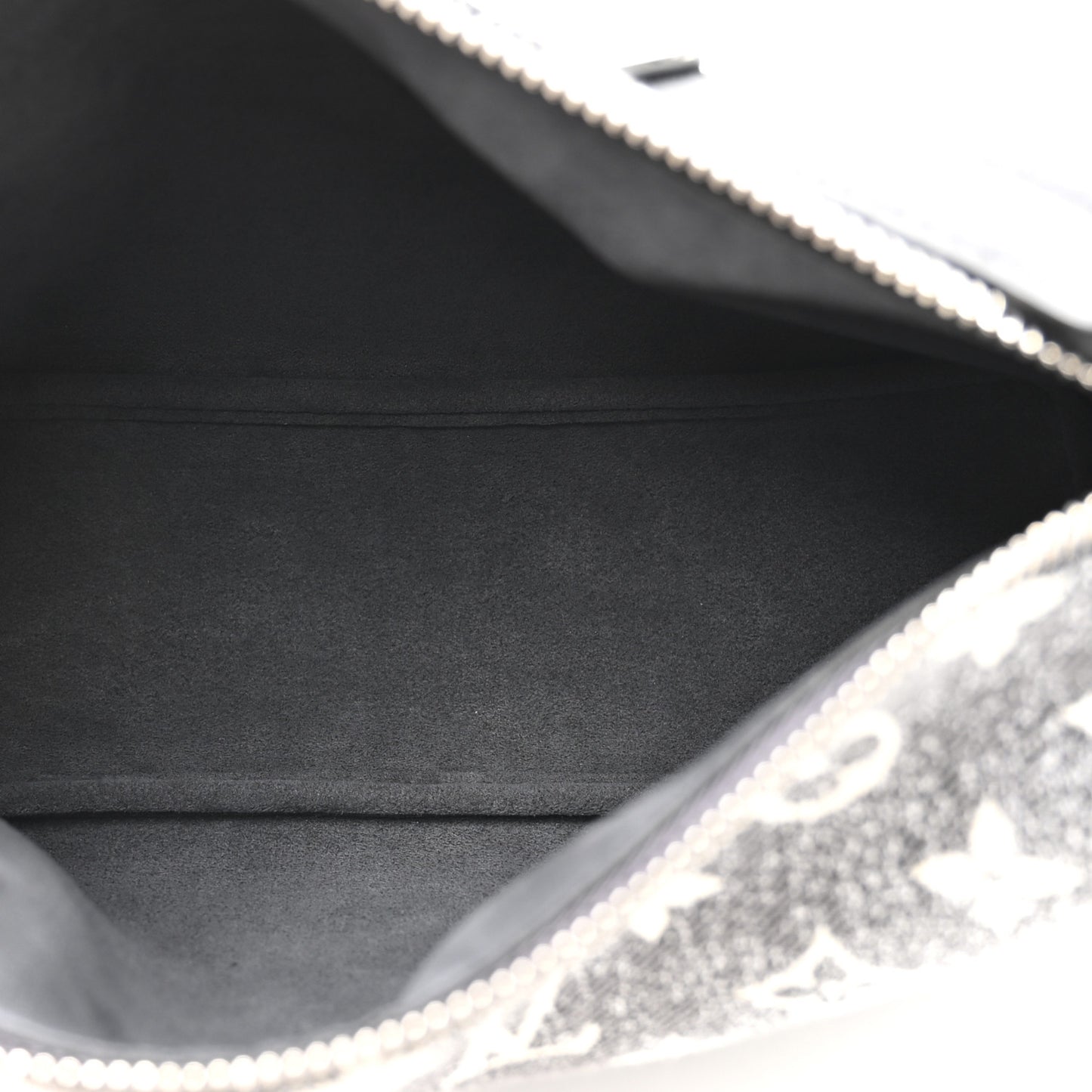 Monogram Jacquard Denim Side Trunk Grey