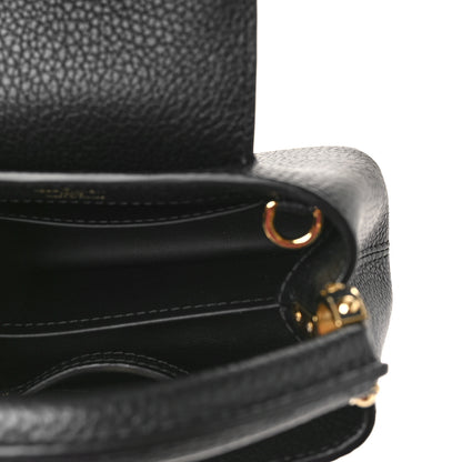 Louis Vuitton Taurillon Mini Capucines Black 5 of 7