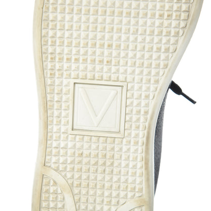 Louis Vuitton Calfskin Damier Graphite Frontrow Sneakers 8.5 8 of 14