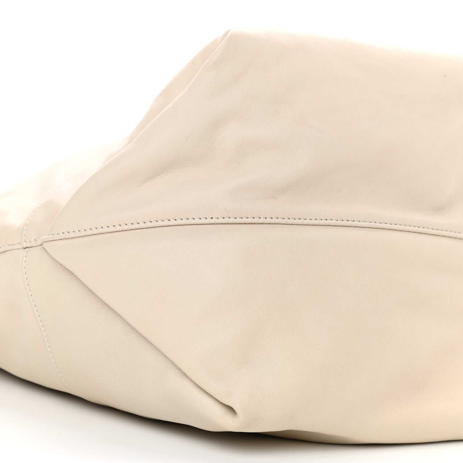Saint Laurent Lambskin West Shopping Bag Crema Soft 10 of 11