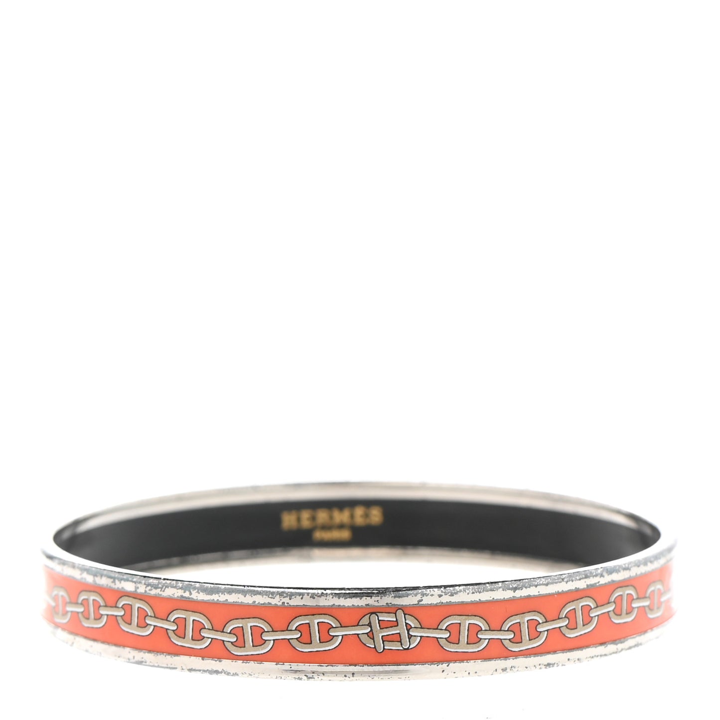 Enamel Printed Narrow Chaine d'Ancre Bracelet 65