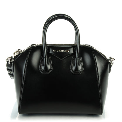 Givenchy Shiny Lord Calfskin Mini Antigona Black 1 of 7