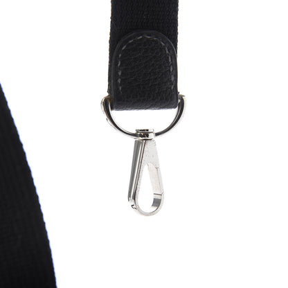 Hermes Toile Taurillon Clemence Shoulder Strap Black 4 of 4