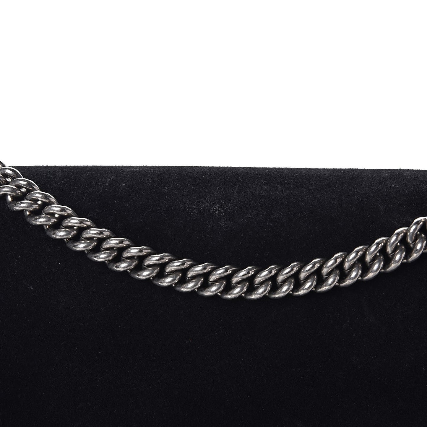 Suede Medium Dionysus Shoulder Bag Black