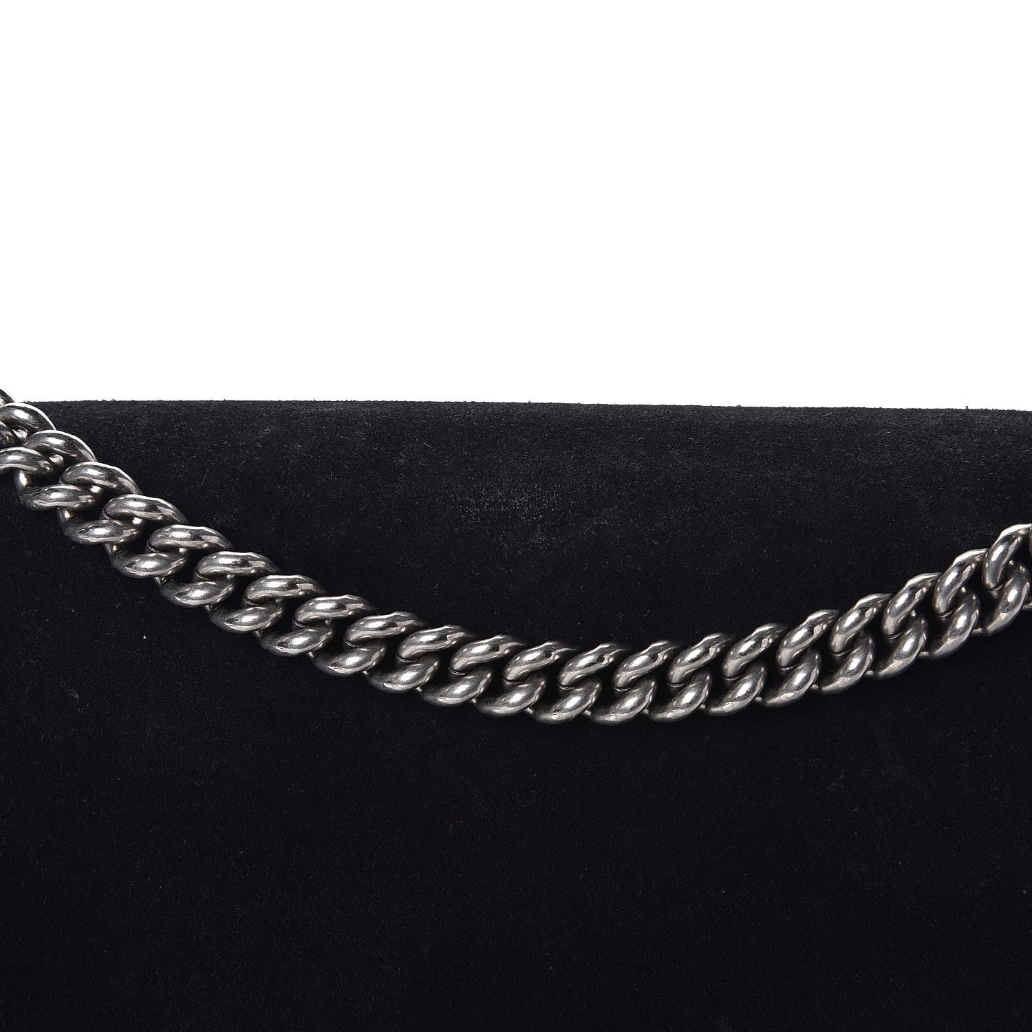 Gucci Suede Medium Dionysus Shoulder Bag Black 9 of 15