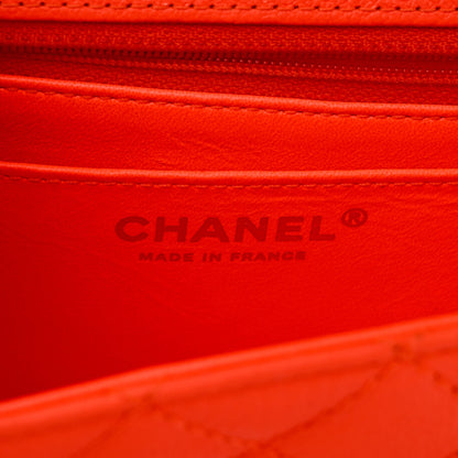 Chanel Goatskin Quilted 2.55 Reissue Mini Flap Orange 6 of 11
