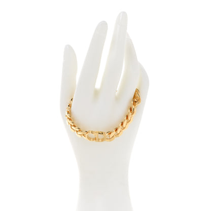 Christian Dior Metal Danseuse Etoile Chain Bracelet Gold 2 of 6