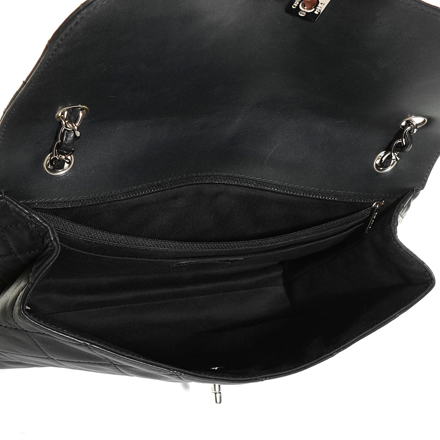 Chanel Calfskin Quilted In the Business Flap Bag Black 6 of 9