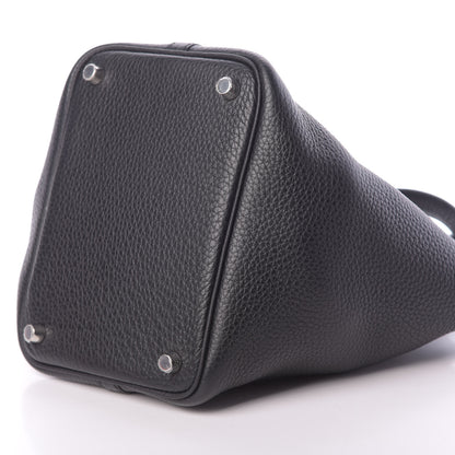 Hermes Taurillon Clemence Picotin Lock 18 PM Black 10 of 11