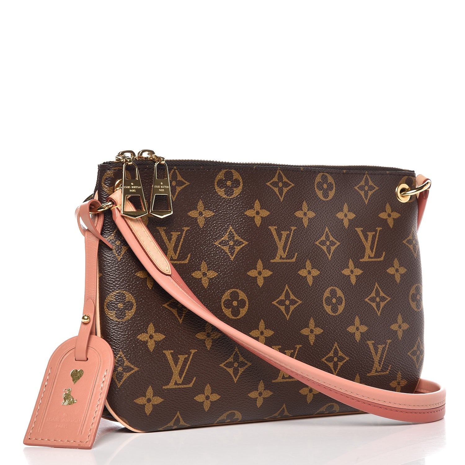 Louis Vuitton Monogram Lorette Vieux Rose 3 of 10