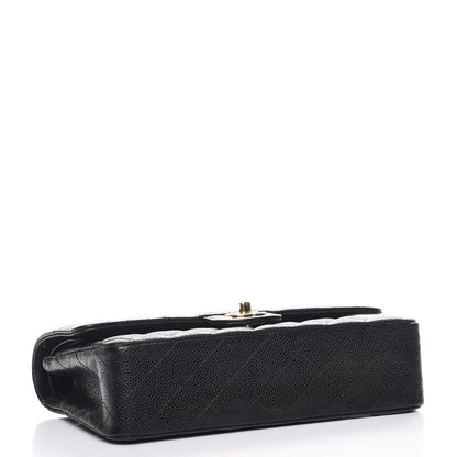 Chanel Caviar Quilted Medium Double Flap Black 4 of 8