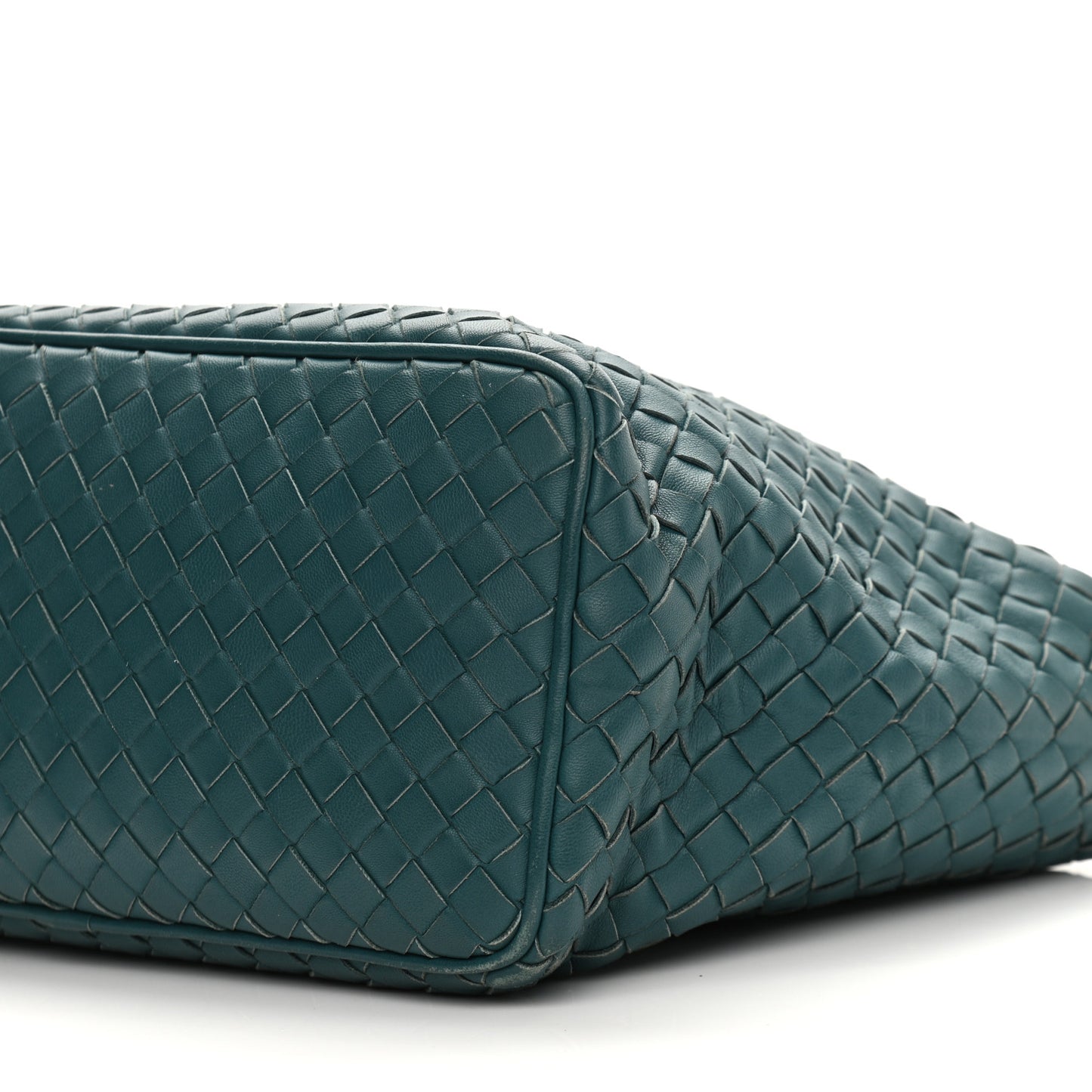 Nappa Intrecciato Small Shoulder Bag Mallard