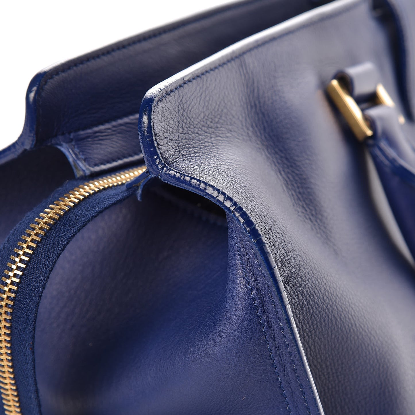 Calfskin Medium Classic Y Cabas Navy