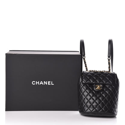 Chanel Calfskin Quilted Mini Urban Spirit Backpack Black 10 of 10