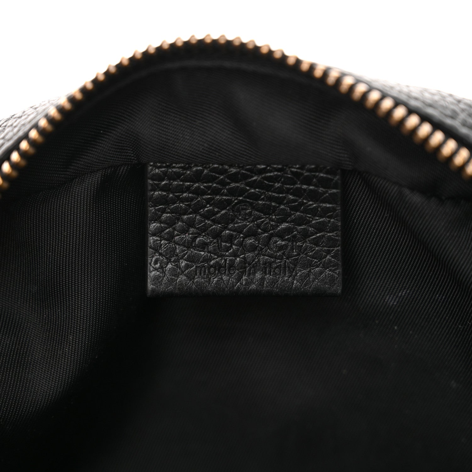 Gucci Pebbled Calfskin Mini Soho Disco Bag Black 6 of 11