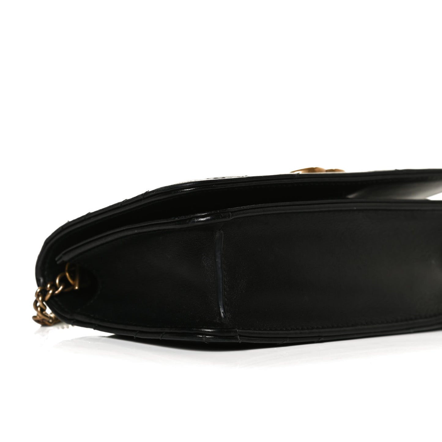 Calfskin Matelasse GG Marmont Mini Bag Black