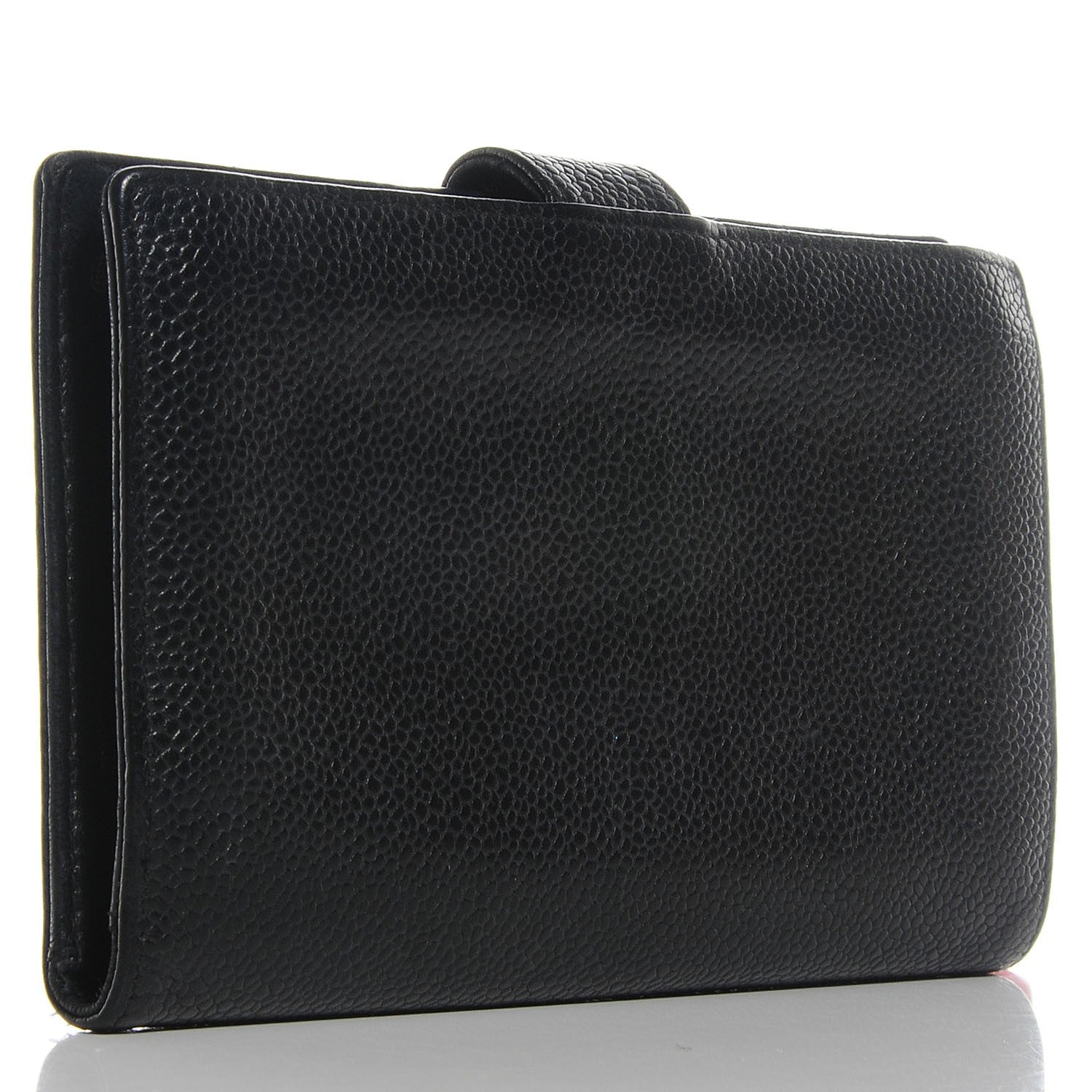 Chanel Caviar Timeless CC French Wallet Black 3 of 8