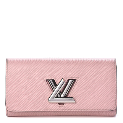 Louis Vuitton Epi Twist Wallet Rose Ballerine 1 of 9