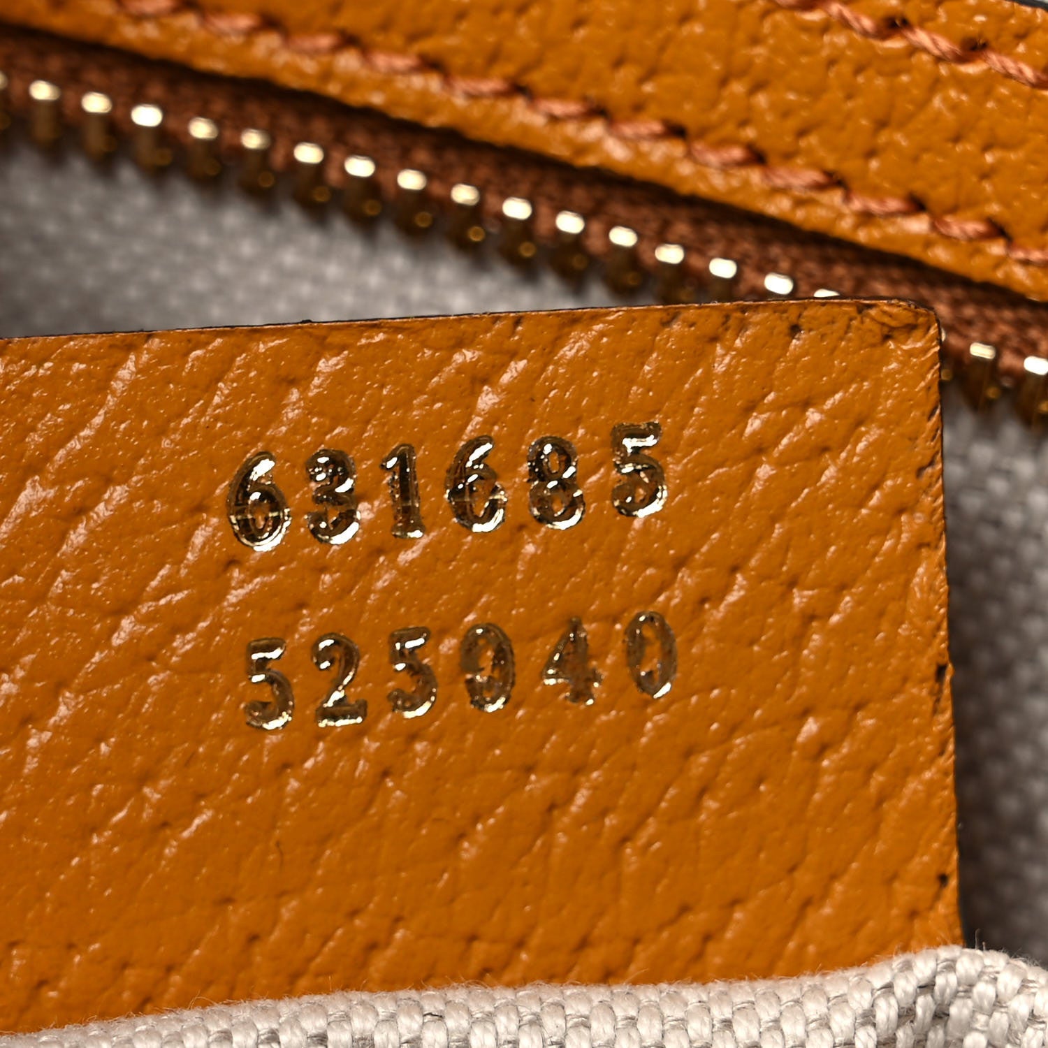 Gucci X KAI GG Supreme Monogram Medium Ophidia Shopping Tote Beige Vintage Sun Oil 8 of 10