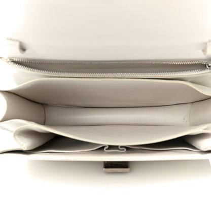 Celine Liege Calfskin Medium Classic Box Flap Bag White 7 of 25