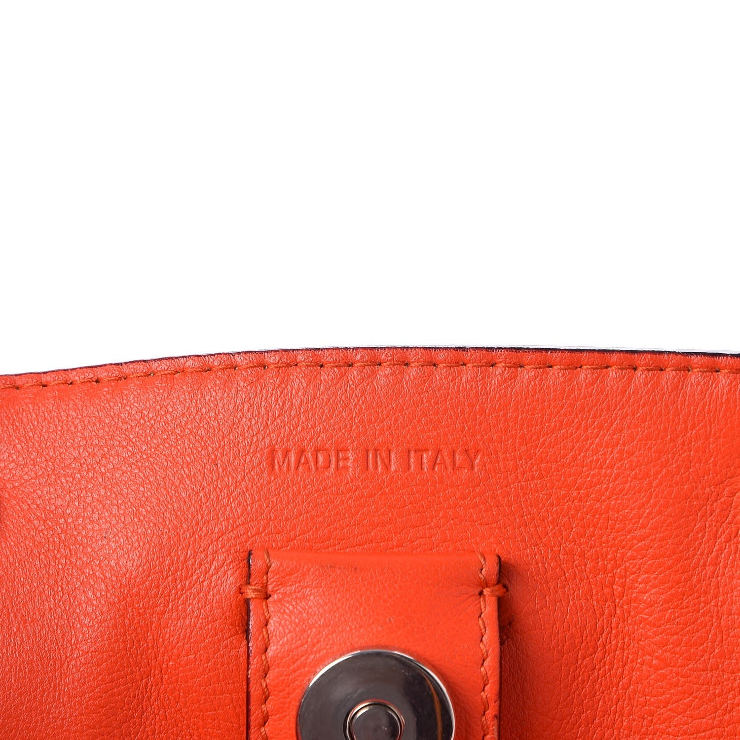 Christian Dior Smooth Calfskin Medium Tri-Color Diorissimo Tote Pink Fuchsia Orange 6 of 13